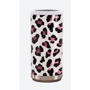 White Leopard Maars Skinny Can Cooler‎